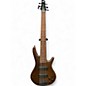 Used Ibanez GSR206 6 String Flat Walnut Electric Bass Guitar thumbnail