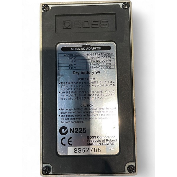 Used BOSS OS2 Overdrive Distortion Effect Pedal