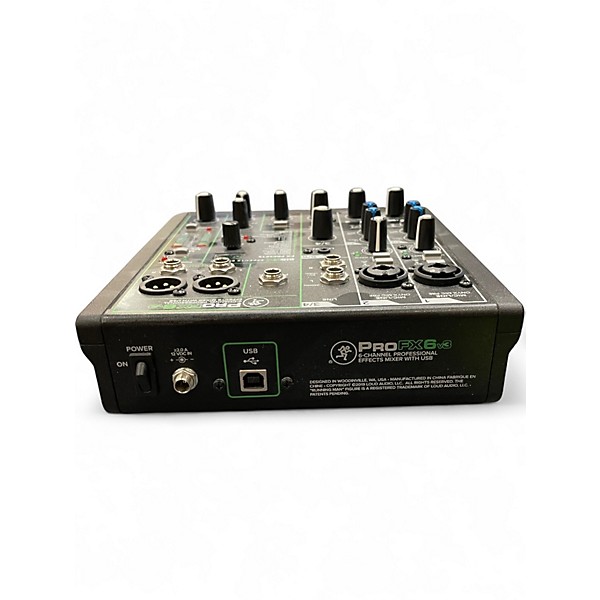 Used Mackie ProFX6v3 Unpowered Mixer