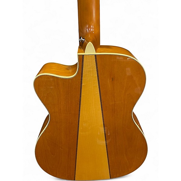 Used Martin OMC SUSTAINABLE CHERRY  Natural Acoustic Electric Guitar