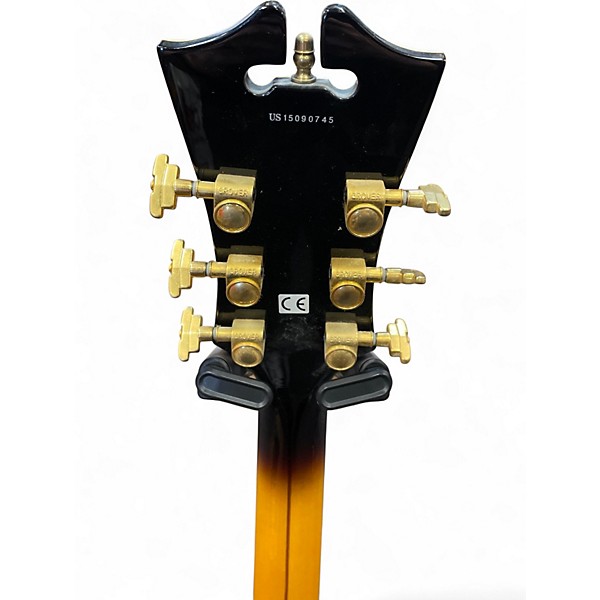 Used D'Angelico EXL-1 Tobacco Burst Hollow Body Electric Guitar