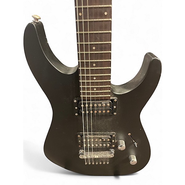 Used ESP LTD M17 7 String Black Solid Body Electric Guitar