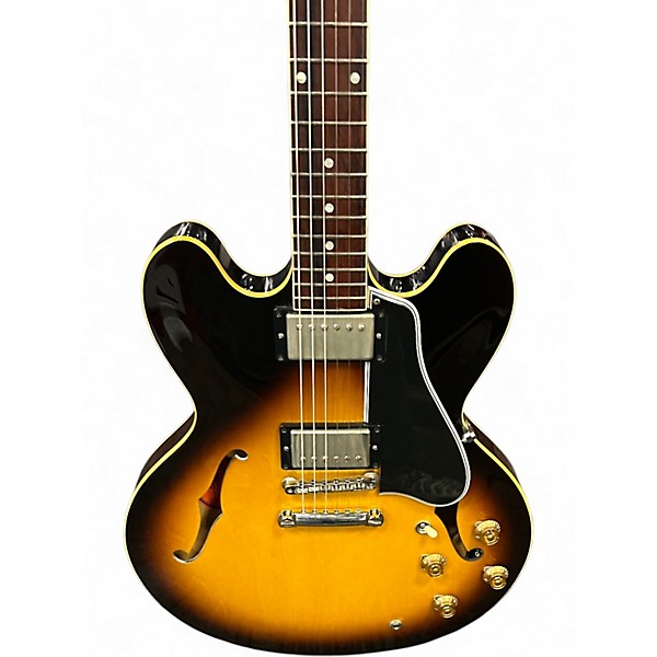 Used Gibson Custom Shop 1958 VOS ES335 2 Color Sunburst Hollow Body Electric Guitar