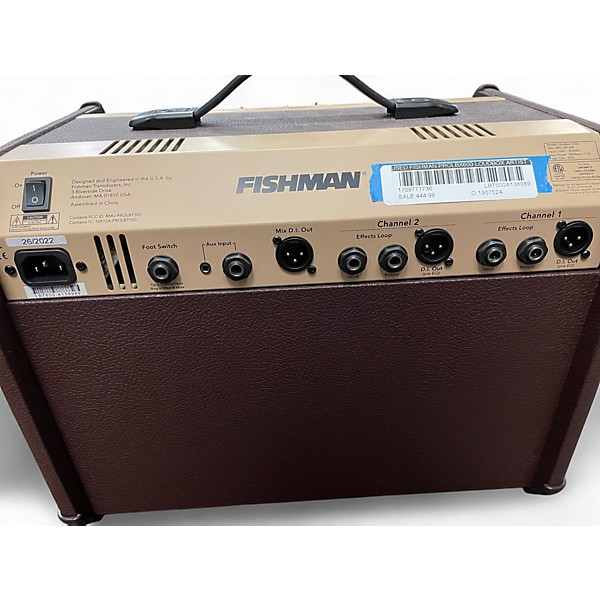Used Fishman PROLBX600 Loudbox Artist 120W Acoustic Guitar Combo Amp