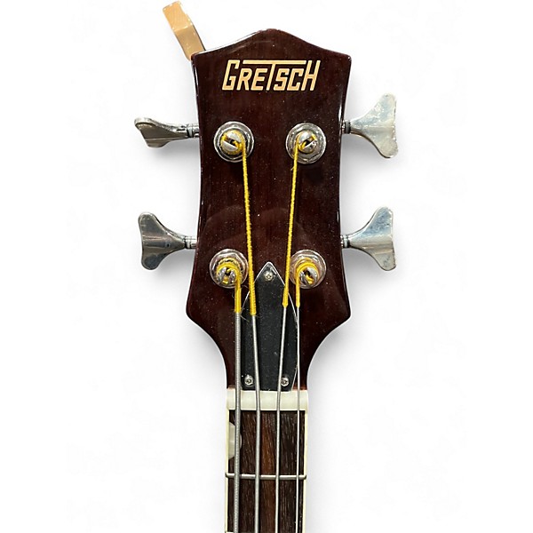 Used Gretsch Guitars Streamliner Jet Club Bass Single-Cut Short-Scale walnut stain Electric Bass Guitar