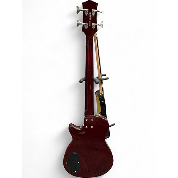 Used Gretsch Guitars Streamliner Jet Club Bass Single-Cut Short-Scale walnut stain Electric Bass Guitar