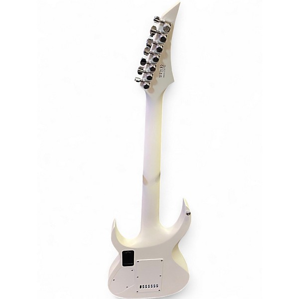 Used Solar Guitars Parallaxe Ola Englund Signature Evertune 7-String Olympic White Solid Body Electric Guitar