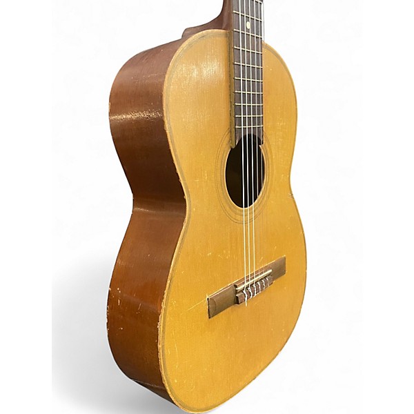 Used 1966 Giannini Guitars 6 Natural Classical Acoustic Guitar