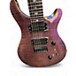 Used PRS SE Custom 24 7 STRING Trans Purple Solid Body Electric Guitar