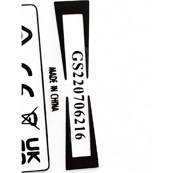 Used Ibanez GRG7221QA Trans Black Solid Body Electric Guitar