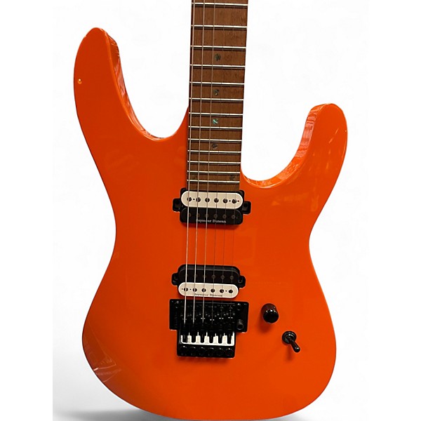 Used Dean MD24 Orange Solid Body Electric Guitar