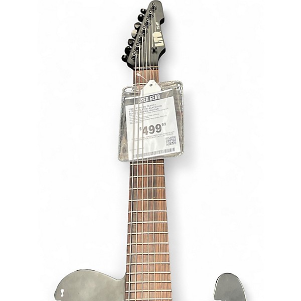 Used ESP LTD TE407 7 String Flat Black Solid Body Electric Guitar