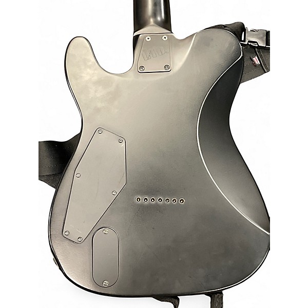 Used ESP LTD TE407 7 String Flat Black Solid Body Electric Guitar