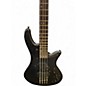 Used Schecter Guitar Research Stiletto Stealth 4 Flat Black Electric Bass Guitar thumbnail