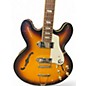Used Epiphone Casino Tobacco Sunburst Hollow Body Electric Guitar