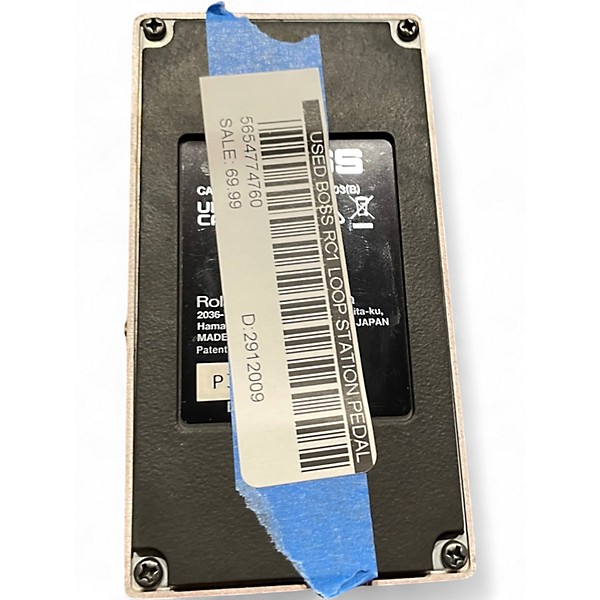 Used BOSS RC1 Loop Station Pedal