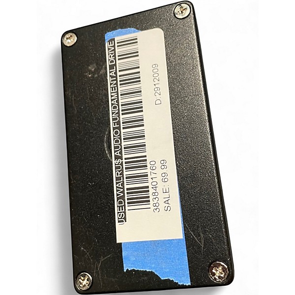 Used Walrus Audio FUNDAMENTAL DRIVE Effect Pedal