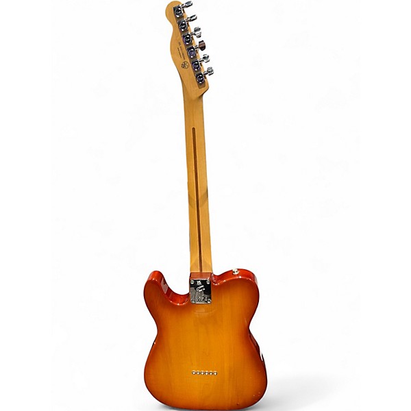 Used Fender Player Plus Telecaster Plus Top Sienna Sunburst Solid Body Electric Guitar