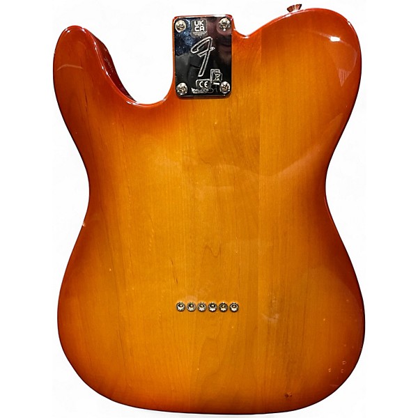 Used Fender Player Plus Telecaster Plus Top Sienna Sunburst Solid Body Electric Guitar