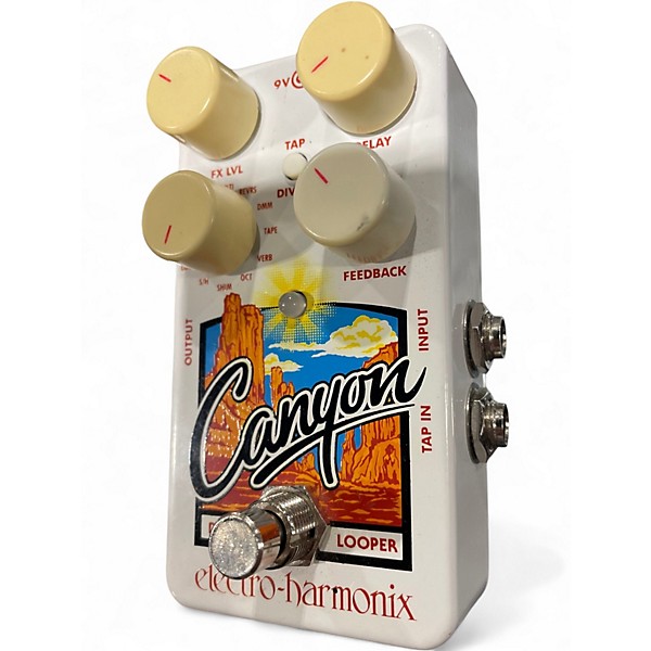 Used Electro-Harmonix Canyon Delay and Looper Effect Pedal