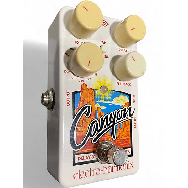 Used Electro-Harmonix Canyon Delay and Looper Effect Pedal