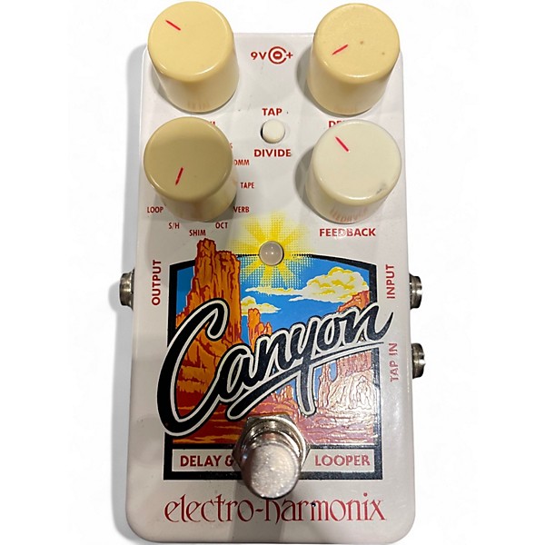 Used Electro-Harmonix Canyon Delay and Looper Effect Pedal
