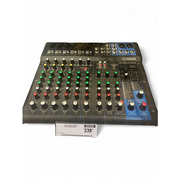 Used Yamaha MG12XU Unpowered Mixer