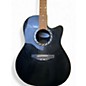 Used Applause ae 227 Black Acoustic Guitar