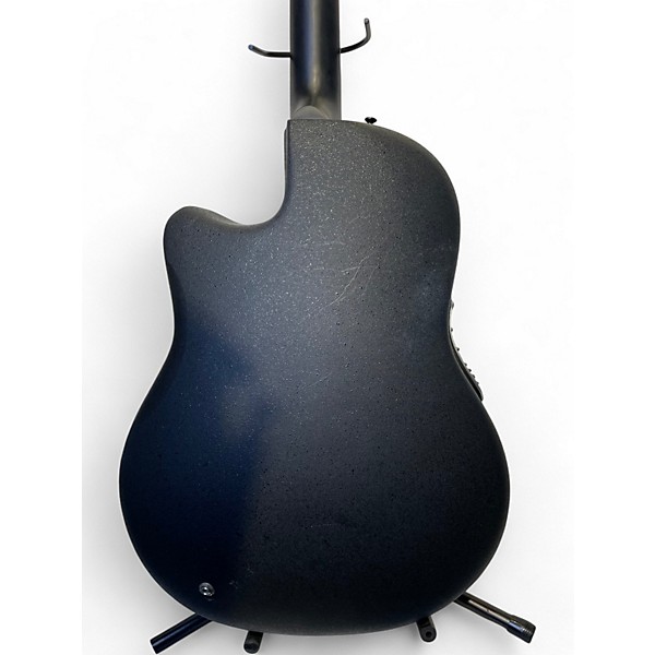 Used Applause ae 227 Black Acoustic Guitar