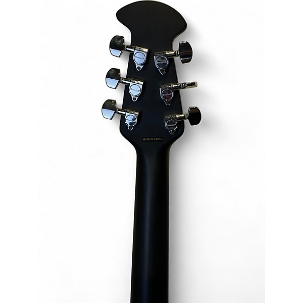 Used Applause ae 227 Black Acoustic Guitar