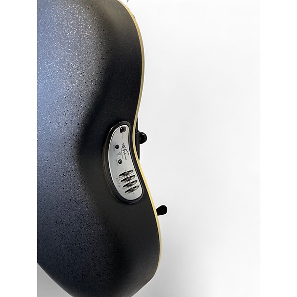 Used Applause ae 227 Black Acoustic Guitar