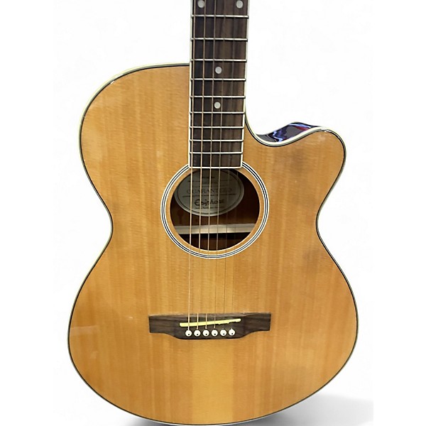 Used Epiphone PR4E Natural Acoustic Electric Guitar