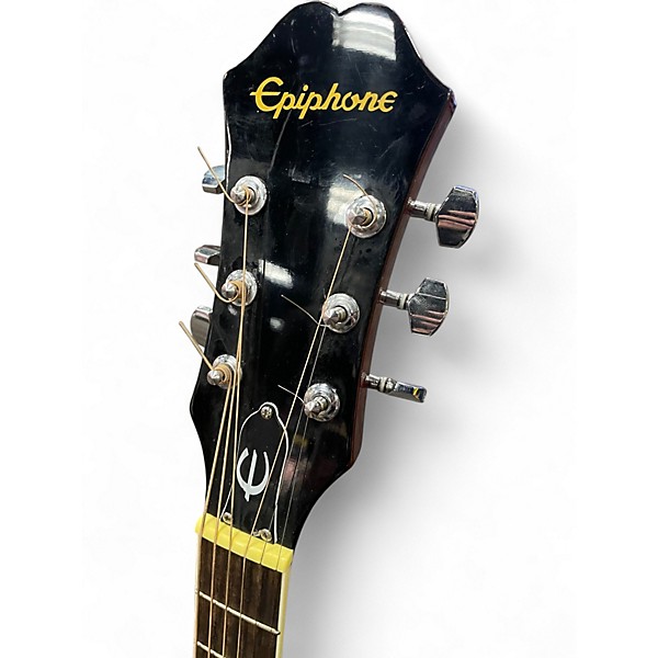 Used Epiphone PR4E Natural Acoustic Electric Guitar