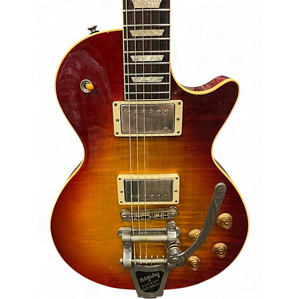 Used 2024 Heritage Custom Shop Relic H150 Dark Cherry Sunburst Solid Body Electric Guitar