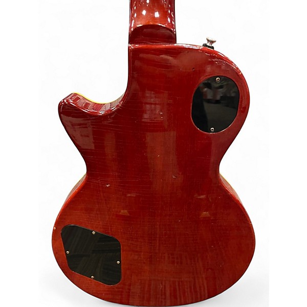 Used 2024 Heritage Custom Shop Relic H150 Dark Cherry Sunburst Solid Body Electric Guitar