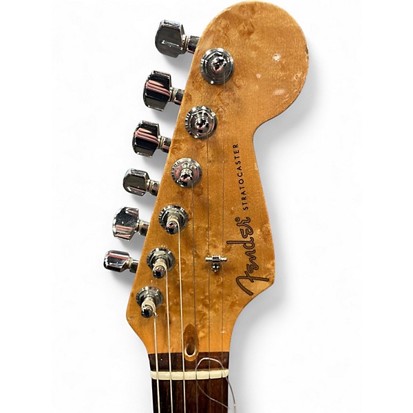 Vintage 1997 Fender Custom Shop American Classic Stratocaster Metallic Mist Solid Body Electric Guitar