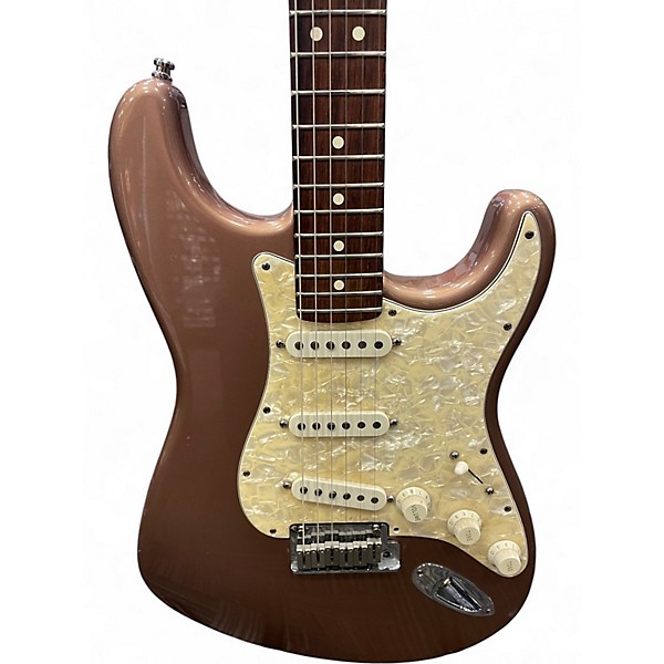 Vintage 1997 Fender Custom Shop American Classic Stratocaster Metallic Mist Solid Body Electric Guitar