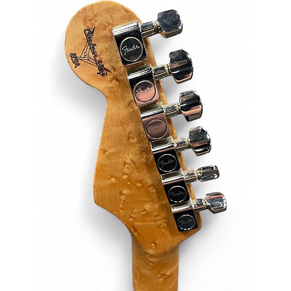 Vintage 1997 Fender Custom Shop American Classic Stratocaster Metallic Mist Solid Body Electric Guitar