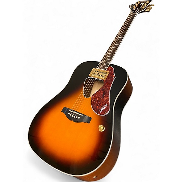 Used Gretsch Guitars G5031FT Rancher Sunburst Acoustic Electric Guitar