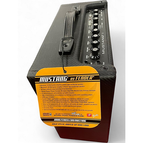 Used Fender Mustang I 20W 1X8 Guitar Combo Amp