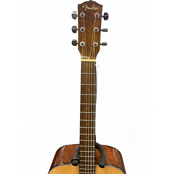 Used Fender CD60S Left-Handed Natural Acoustic Guitar