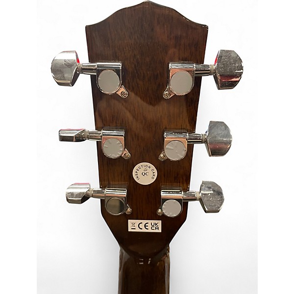 Used Fender CD60S Left-Handed Natural Acoustic Guitar