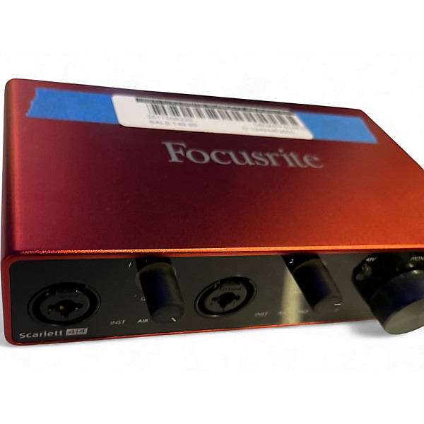 Used Focusrite Scarlett 4i4 Audio Interface