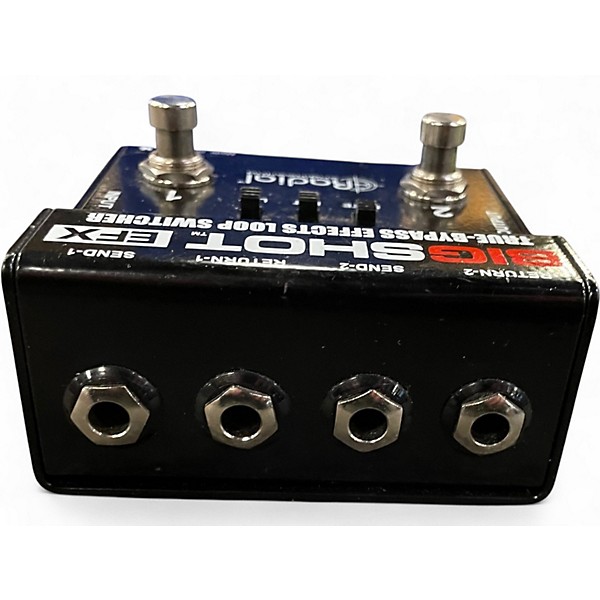 Used Radial Engineering Bigshot True Bypass FX Loop Switcher Pedal