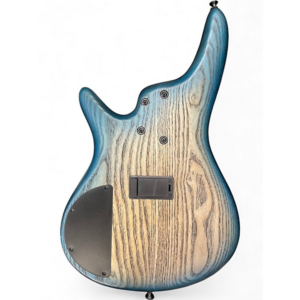 Used Ibanez SR605E 5 String Cosmic Blue Stardust Electric Bass Guitar