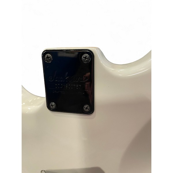 Used Jackson Adrian Smith Signature Snow White Solid Body Electric Guitar