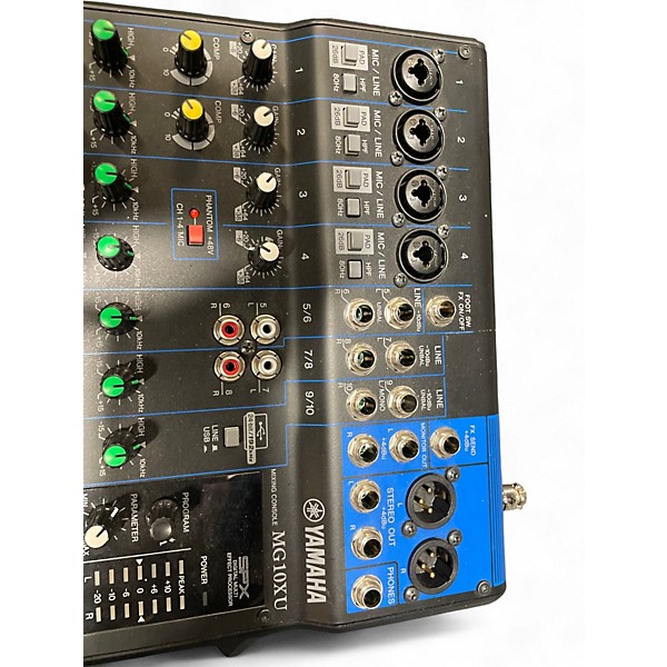 Used Yamaha MG 10XU Unpowered Mixer