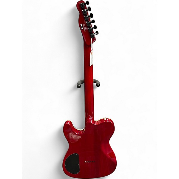 Used 2023 Fender Special Edition Custom Telecaster FMT HH Trans Crimson Red Solid Body Electric Guitar