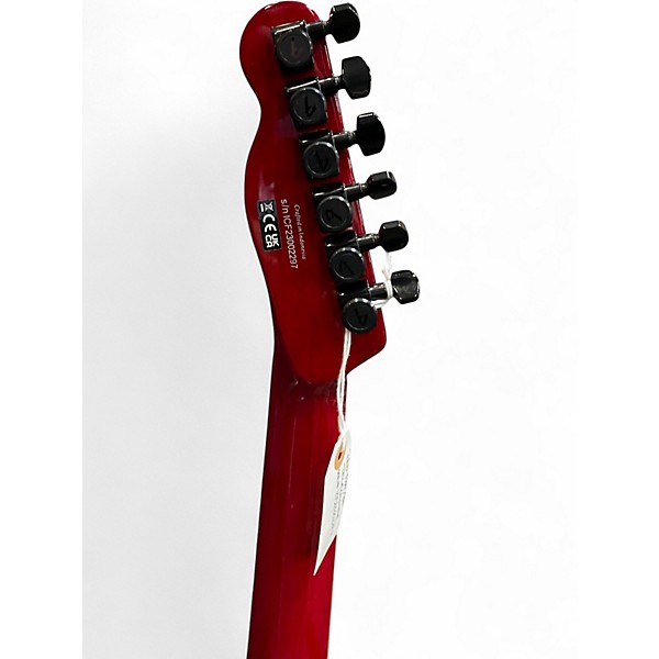 Used 2023 Fender Special Edition Custom Telecaster FMT HH Trans Crimson Red Solid Body Electric Guitar