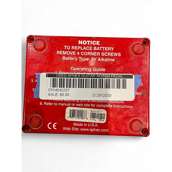 Used Aphex Guitar Xciter Pedal